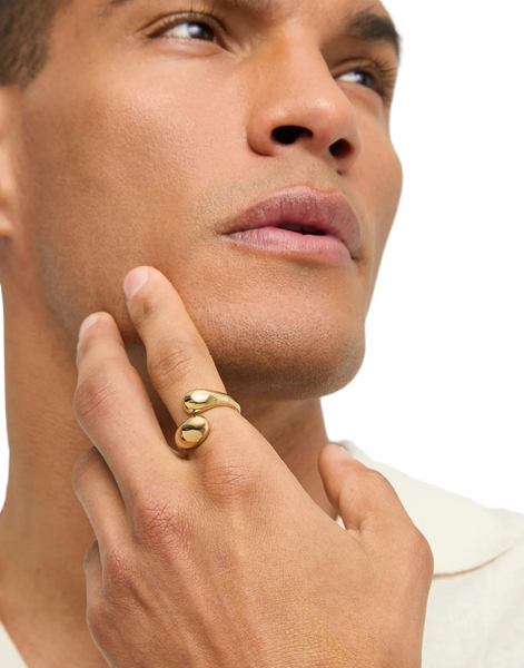 Uno de 50 Corium Open Silhouette Ring / Gold