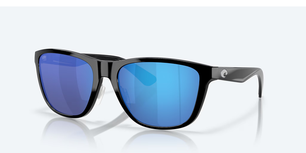 Costa Del Mar Corrientes Sunglasses - Black / Blue Mirror 580G
