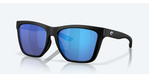 Costa Del Mar Panga II Sunglasses - Matte Black / Blue Mirror 580G