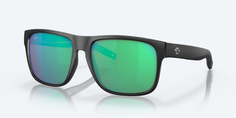 Costa Del Mar Spearo XL Sunglasses - Matte Black/Green 580G