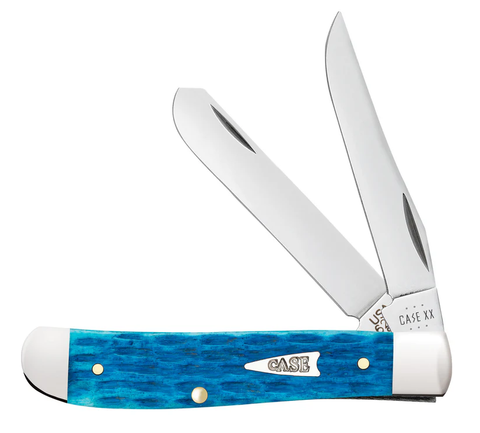 Case Crandall Jig Sky Blue Bone Mini Trapper