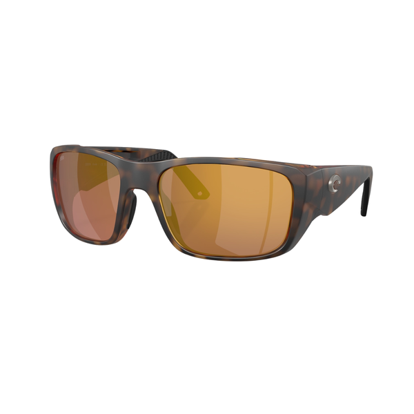 Costa Del Mar Crudo Sunglasses - Matte Tortoise / Gold Mirror 580G