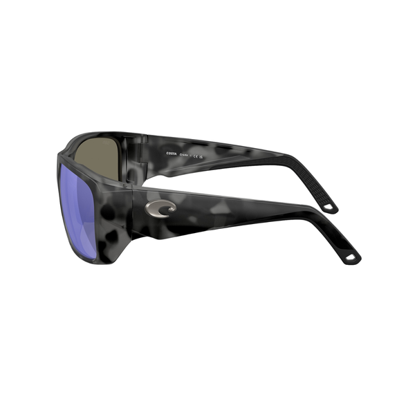 Costa Del Mar Crudo Sunglasses - Matte Tiger Shark / Blue Mirror 580G