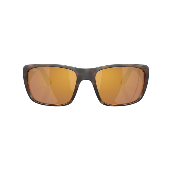 Costa Del Mar Crudo Sunglasses - Matte Tortoise / Gold Mirror 580G