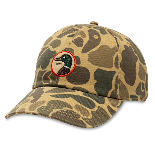 Duck Head Circle Patch Twill Hat / Camo