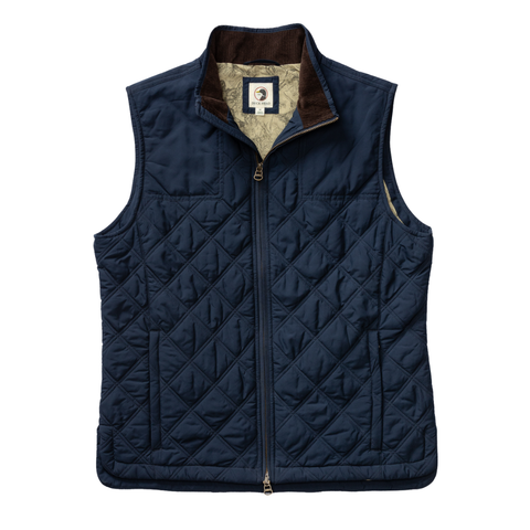 Duck Head Men's Fremont Sport Performance Quilted Vest / Deep Navy