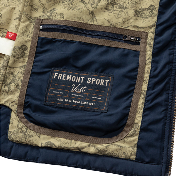 Duck Head Men's Fremont Sport Performance Quilted Vest / Deep Navy