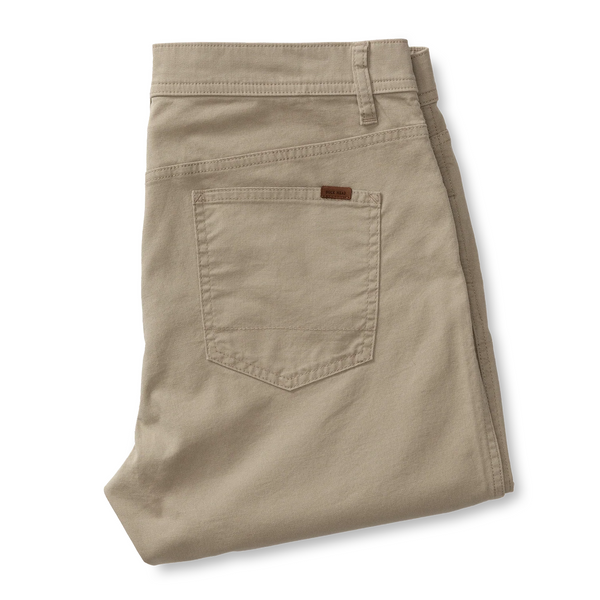 Duck Head Men's Pinpoint Canvas 5-Pocket Pant / Khaki