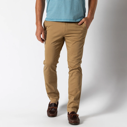Duck Head Men's Gold School Chino / Dark Khaki