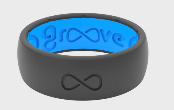 Groove Life Edge Deep Stone Grey Ring