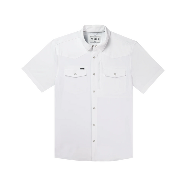 Poncho Men's Short Sleeve Western Shirt