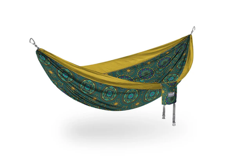 Eagles Nest Outfitters DoubleNest Print Hammock/ Mantra-Gold