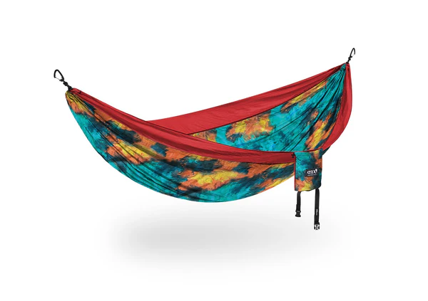 Eagles Nest Outfitters DoubleNest Print Hammock/ Tie Dye-Red