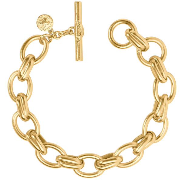 Julie Vos Essex Gold Link Bracelet