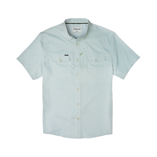 Poncho Men's Short Sleeve Western Shirt