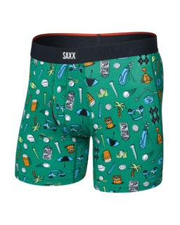 Saxx Men's Vibe Xtra Soft Comfort Boxer Brief Fly