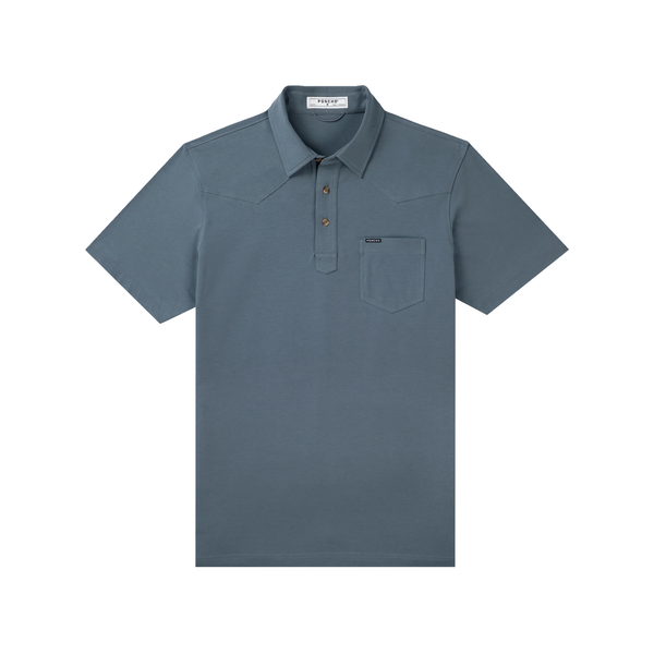 Poncho Men's Short Sleeve Field Polo