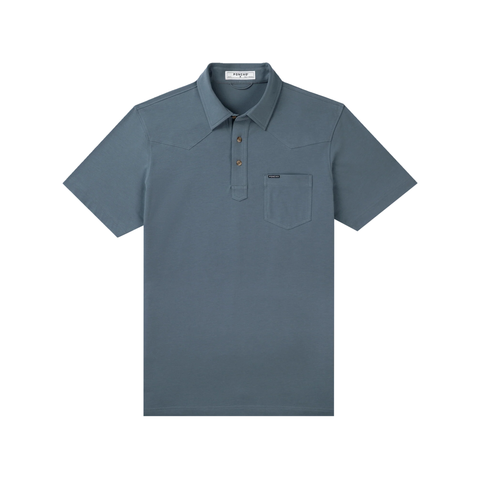 Poncho Men's Short Sleeve Field Polo