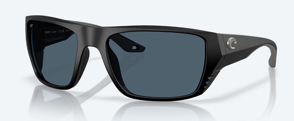 Costa Del Mar Finlet Sunglasses - Matte Black / Gray 580P