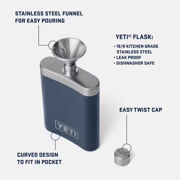 Yeti 7oz Flask
