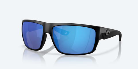 Costa Del Mar Fly Line Sunglasses - Matte Black / Blue Mirror 580G