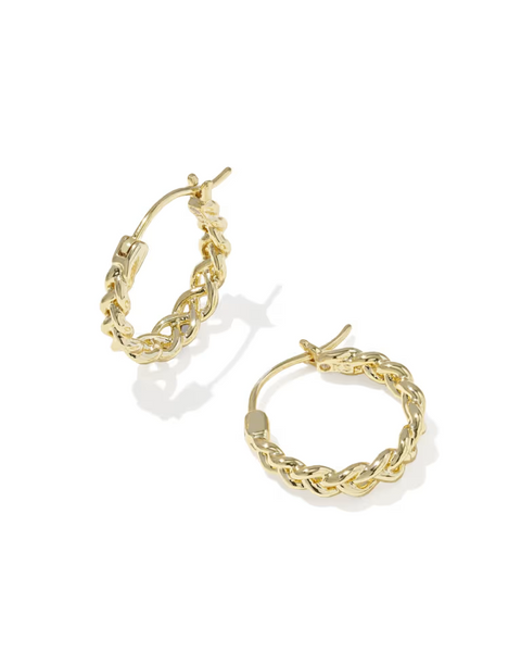 Kendra Scott Gabriella Set of Gold Huggie Earrings