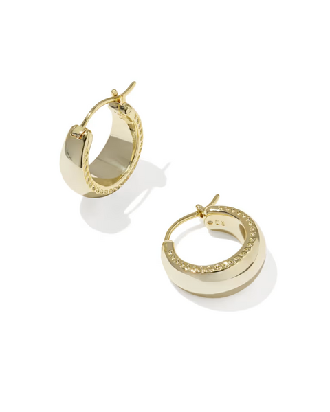 Kendra Scott Gabriella Set of Gold Huggie Earrings
