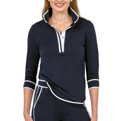 Gretchen Scott Trim It Up Popover Top