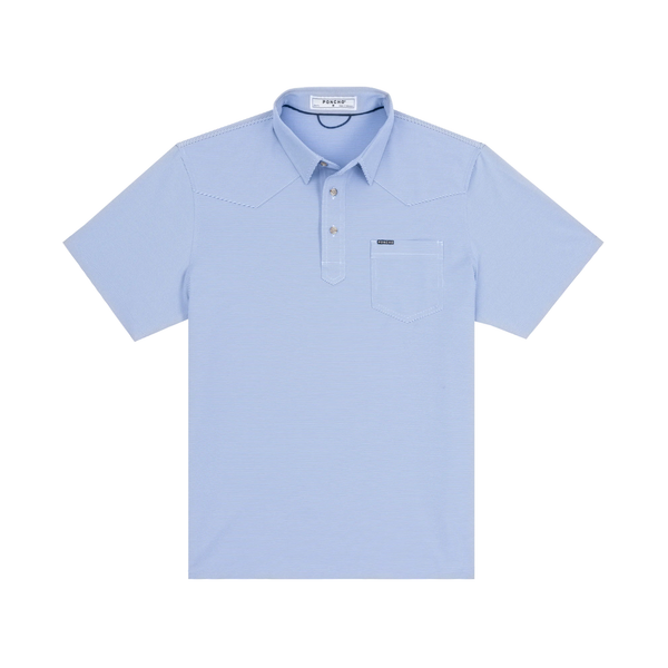 Poncho Men's Short Sleeve Performance Field Polo