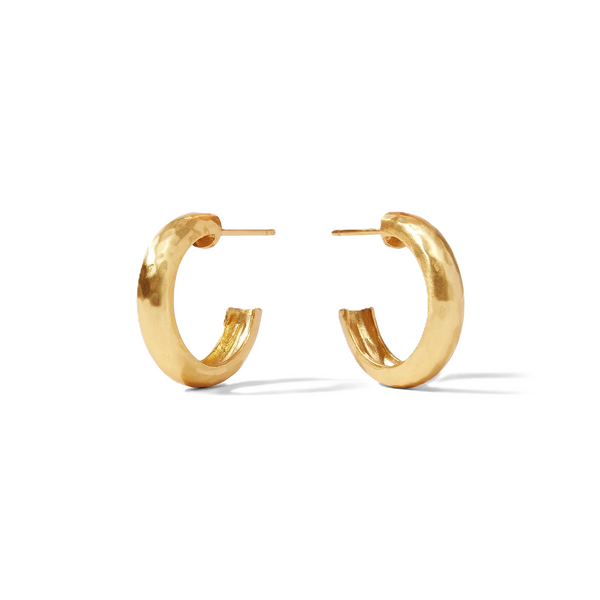 Julie Vos Havana Gold Hoop Earrings