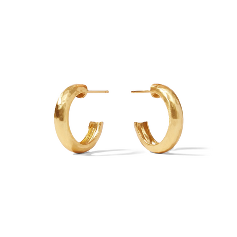 Julie Vos Havana Gold Hoop Earrings