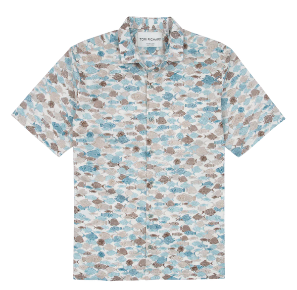 Tori Richard Hi Traffic S/S Shirt / Off White