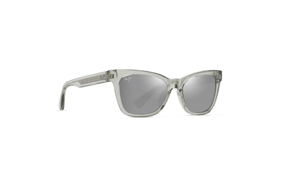 Maui Jim Sunglasses Hiwahiwa - Shiny Transparent Sage / Grey