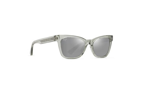 Maui Jim Sunglasses Hiwahiwa - Shiny Transparent Sage / Grey