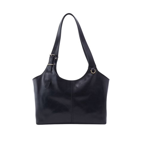 Hobo Atlas Leather Tote / Black