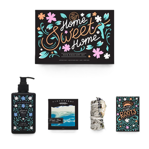 Finchberry Home Sweet Home 4 pc Gift Set