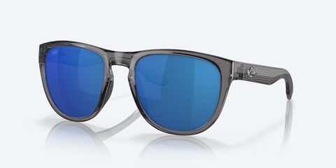 Costa Del Mar Irie Sunglasses - Gray Crystal / Blue Mirror 580P