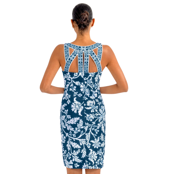 Gretchen Scott Isosceles Stunning Stippling Dress