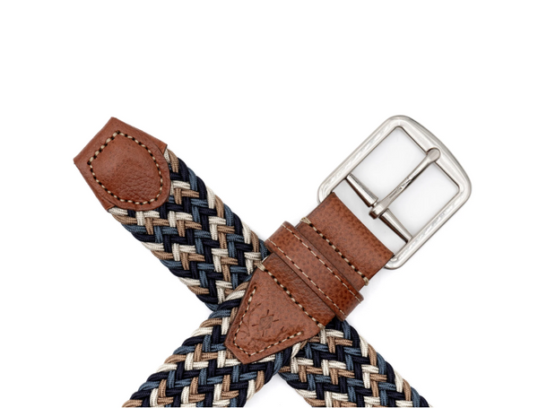 Martin Dingman Men's Newport Belt / River Multi