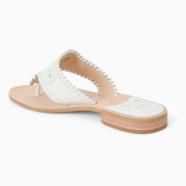 Jack Rogers Women's Jacks Flat Sandal / White