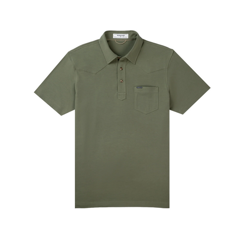 Poncho Men's Short Sleeve Field Polo