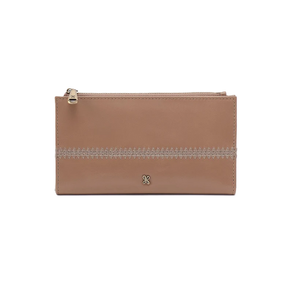 Hobo Jill Large Bifold Leather Wallet
