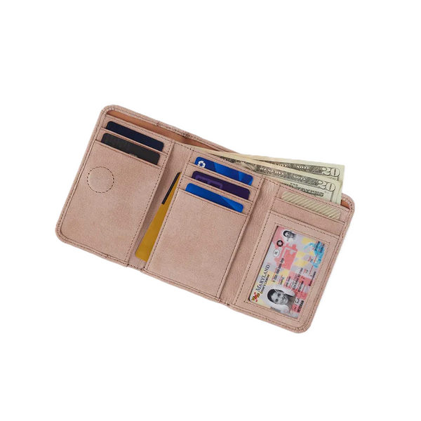 Hobo Jill Trifold Wallet / Buffed Hazel
