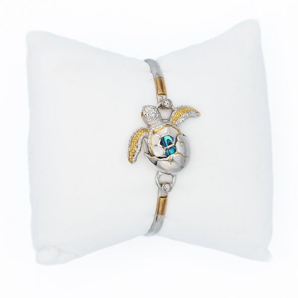 Kovel Abolone/MOP Hatching Sea Turtle Topper