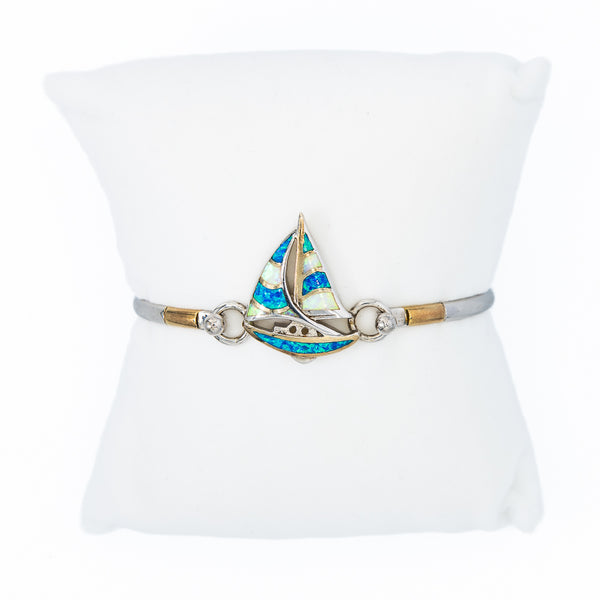 Kovel Blue Opal Sailboat Topper
