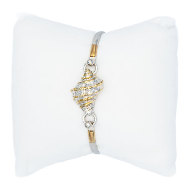 Kovel Two Tone Natilus Shell Topper