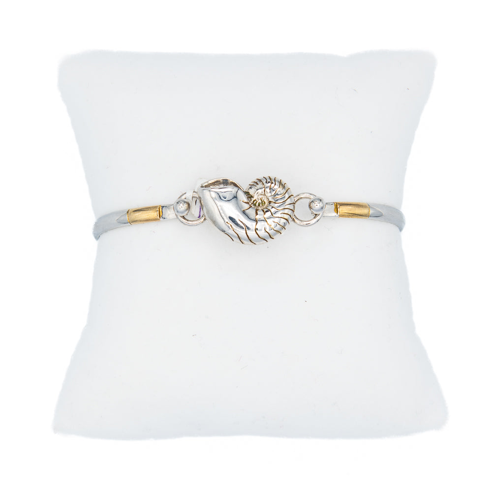 Kovel Two Tone Cat's Eye Shell Topper - Andy Thornal Company