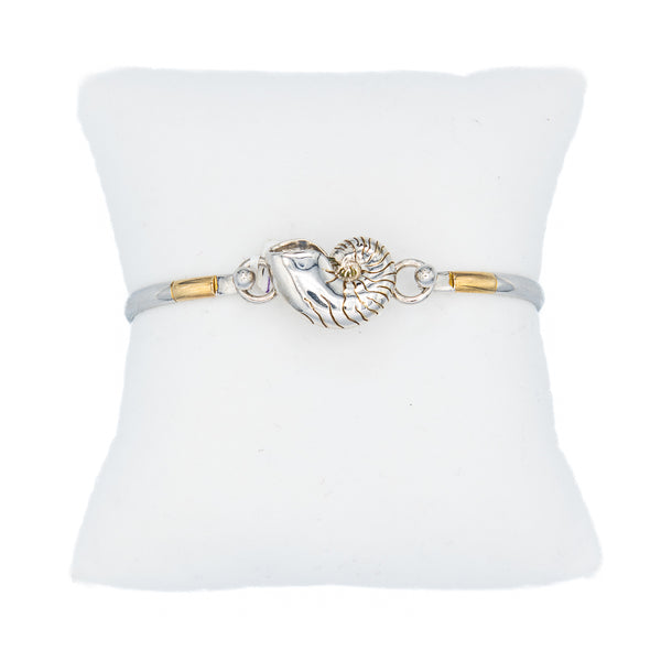 Kovel Two Tone Cat's Eye Shell Topper