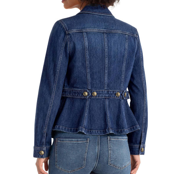 Liverpool Women's Peplum Jacket With Tab Detail / Strasborg