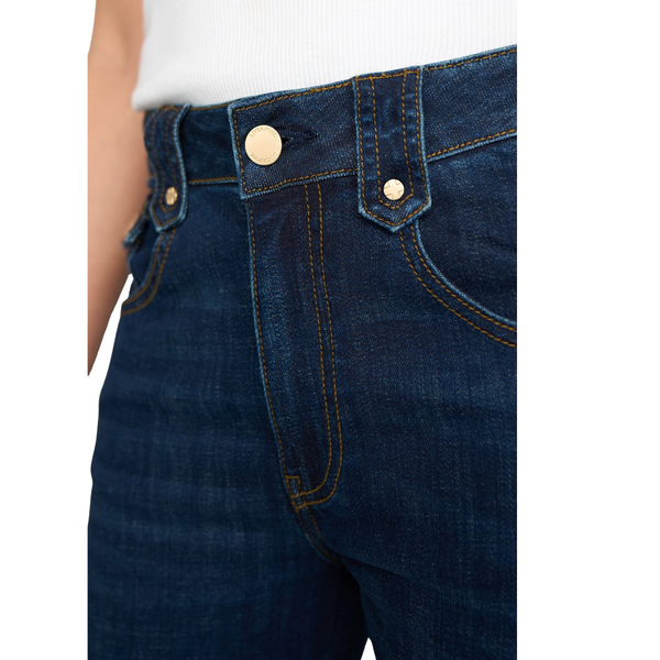 Liverpool Women's Hannah Outlaw Flare Jeans / Duskwood Blue